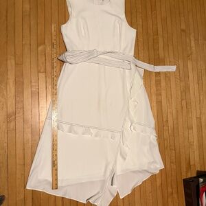 Calvin Klein White A-line dress